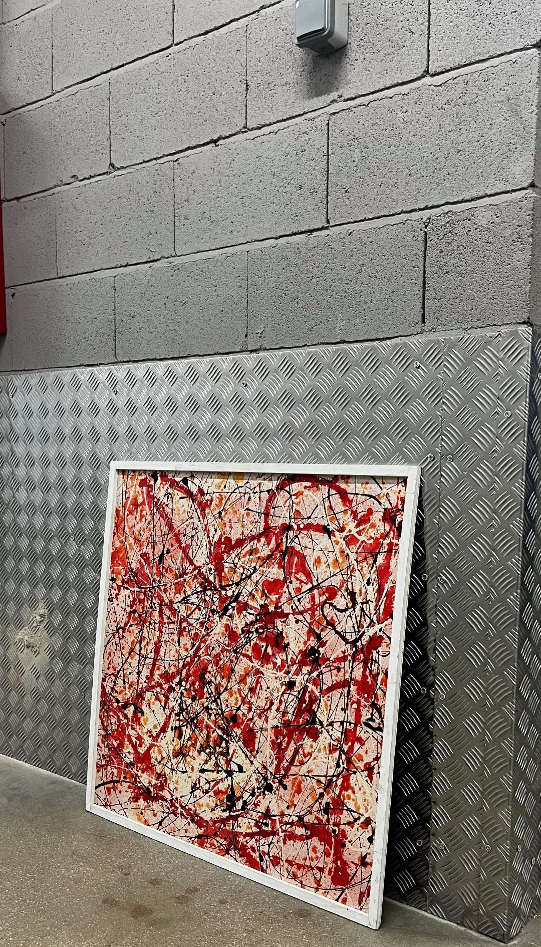 ABSTRACT RED