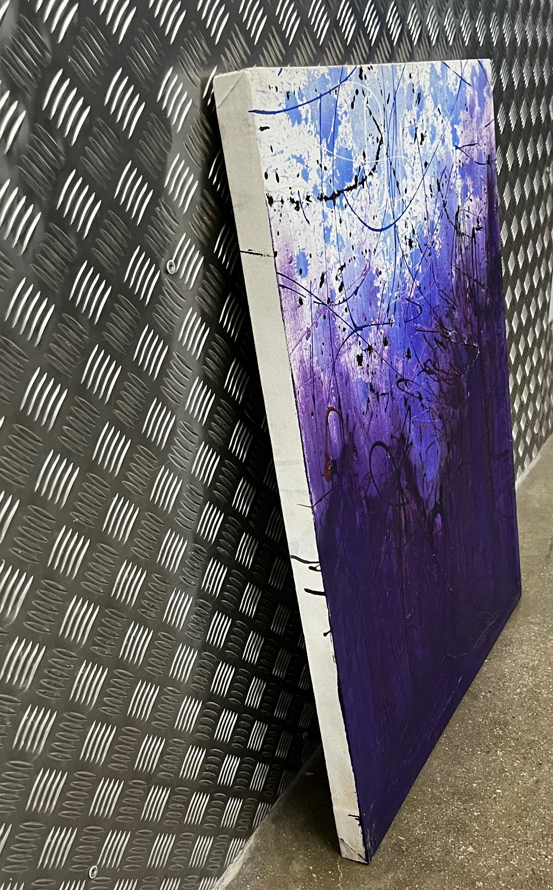 PURPLE RAIN, ORIGINAL PAINTING