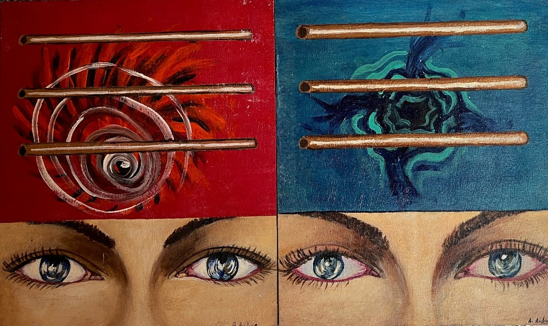 Imprisoned by Your Thoughts Blue, ORIGINAL